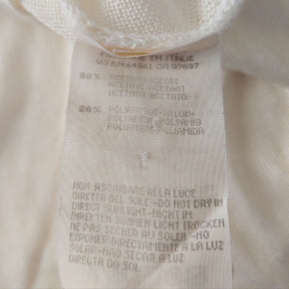 United Colors Of Benetton Crew Neck Long Sleeve Top Made in Italy Size Large - Picture 5 of 8